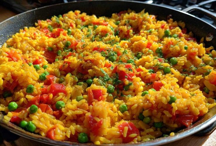 Skillet Vegetable Paella