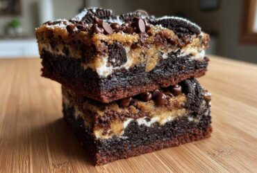 Slutty Brownies (Cookie Dough