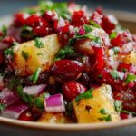 Spiced Cranberry Pineapple Salsa