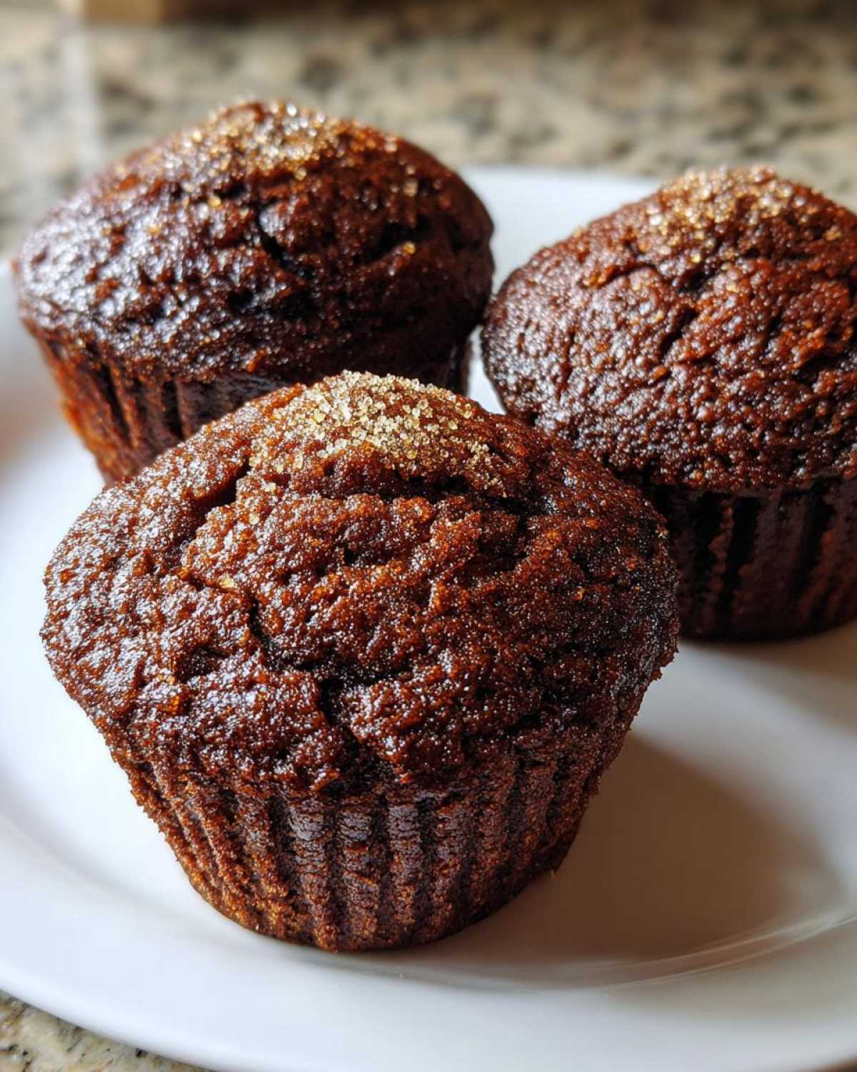 Spiced Molasses Morning Muffins - detail 3