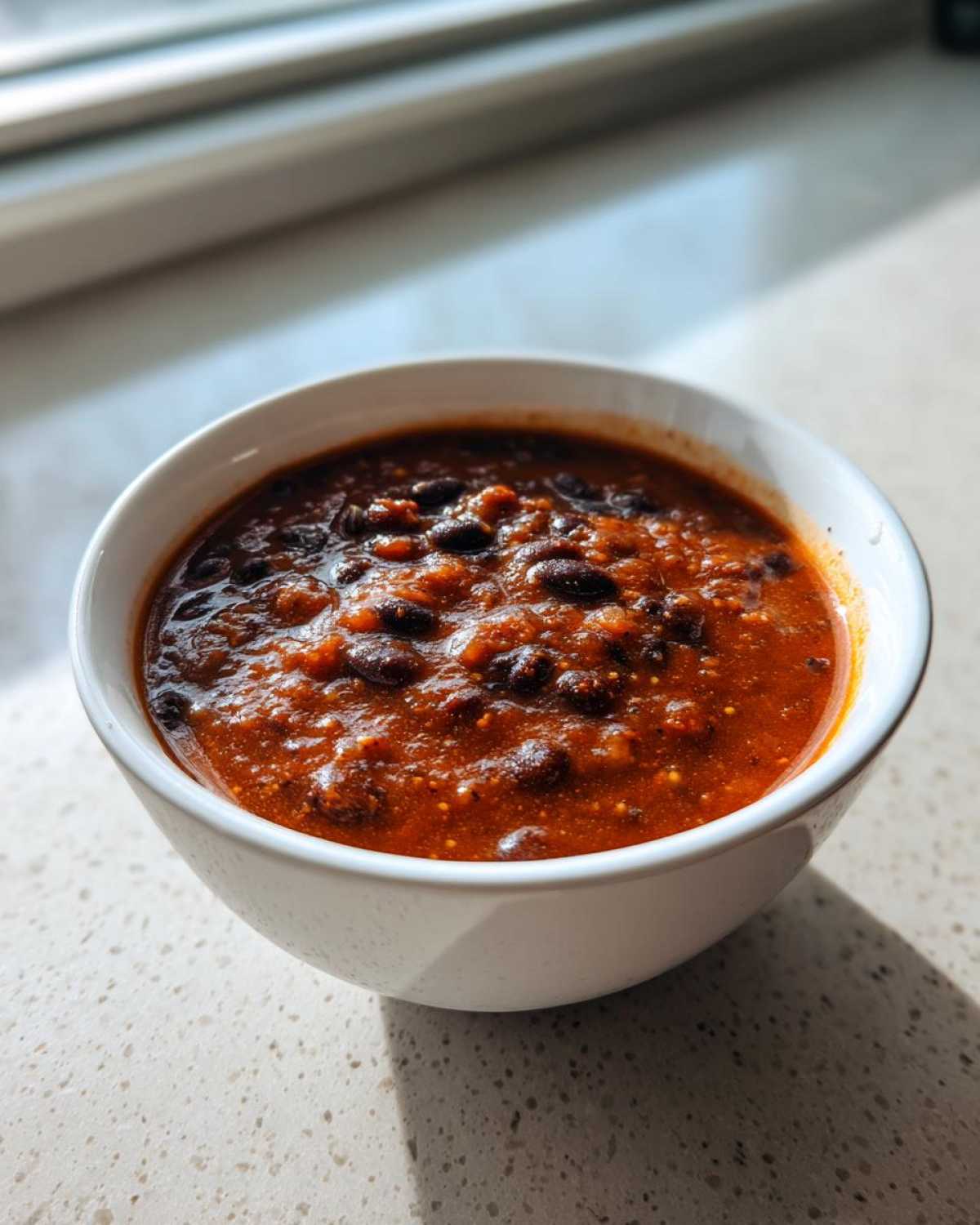 Spicy Black Bean Soup - detail 1