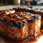 Sticky Maple Glazed Pork Chops