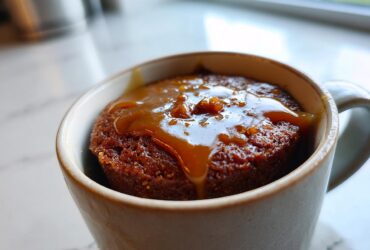 Sticky Toffee Pudding Mug Cake