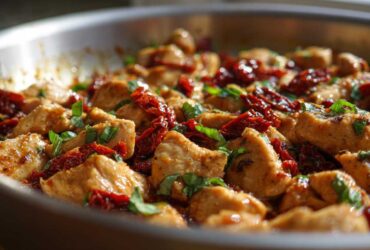 Sun-Dried Tomato Basil Chicken Skillet