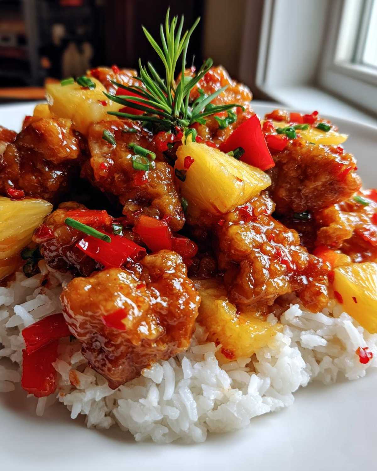 Sweet Chili Pineapple Chicken - detail 1
