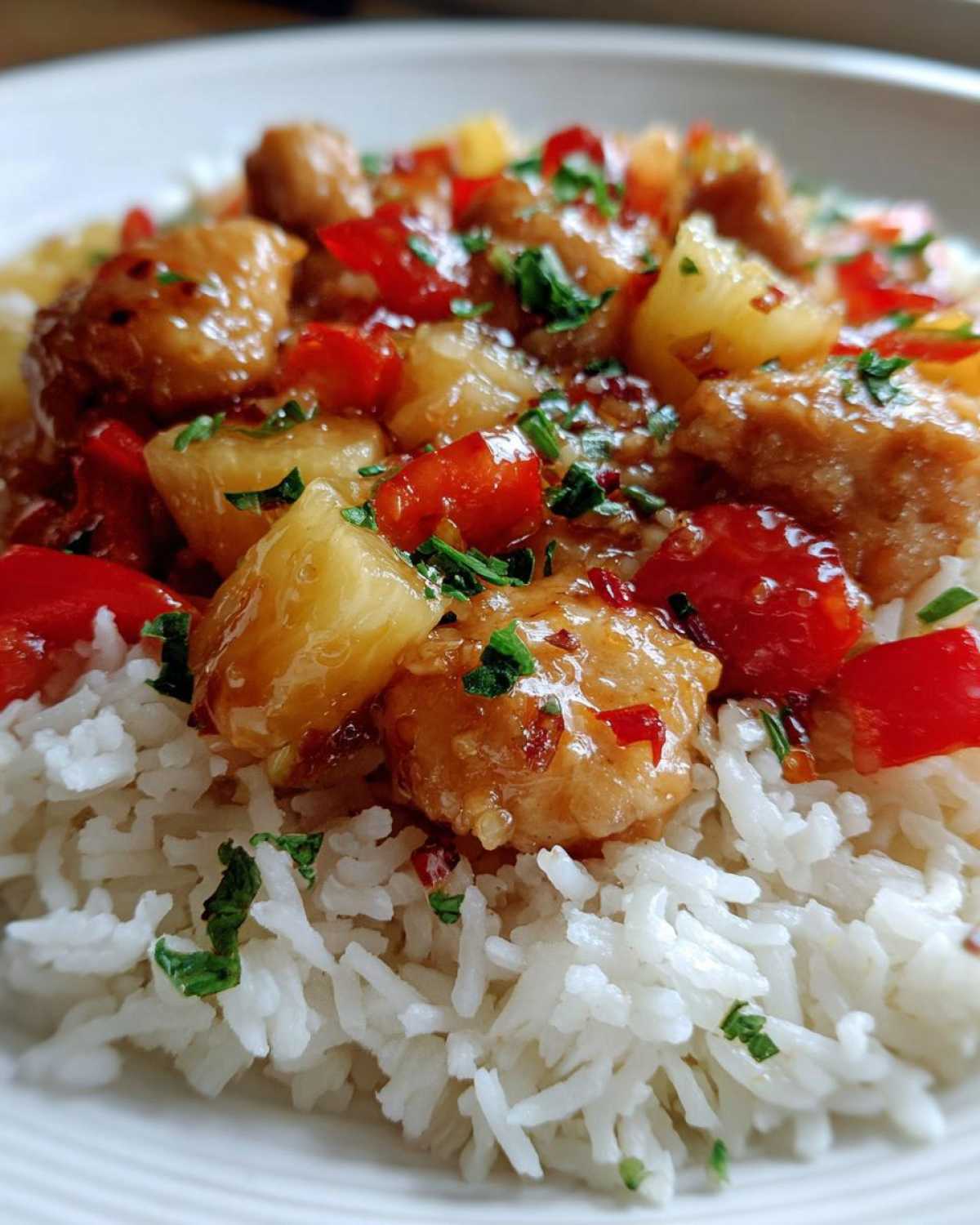 Sweet Chili Pineapple Chicken - detail 3