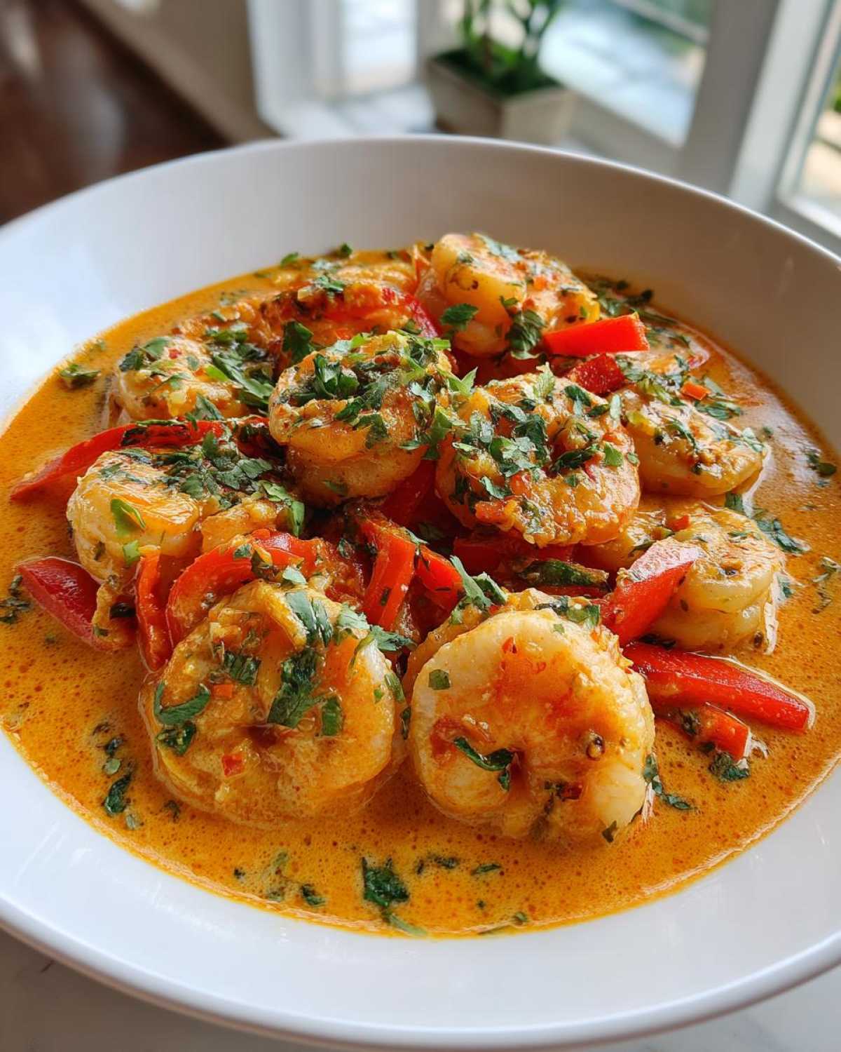 Thai Coconut Shrimp Curry - detail 1