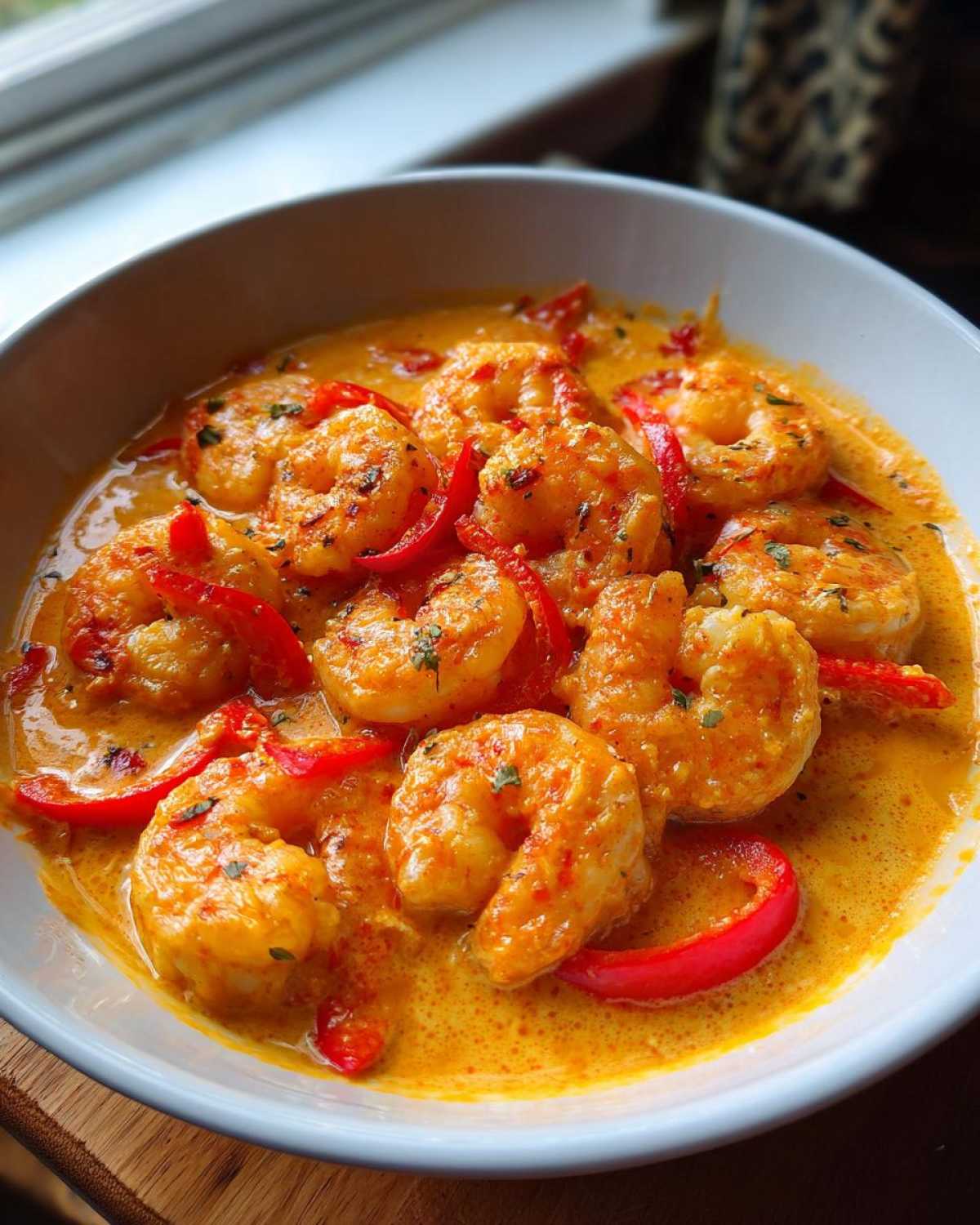 Thai Coconut Shrimp Curry - detail 2