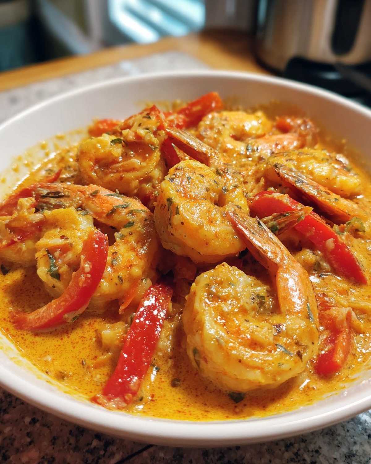 Thai Coconut Shrimp Curry - detail 3