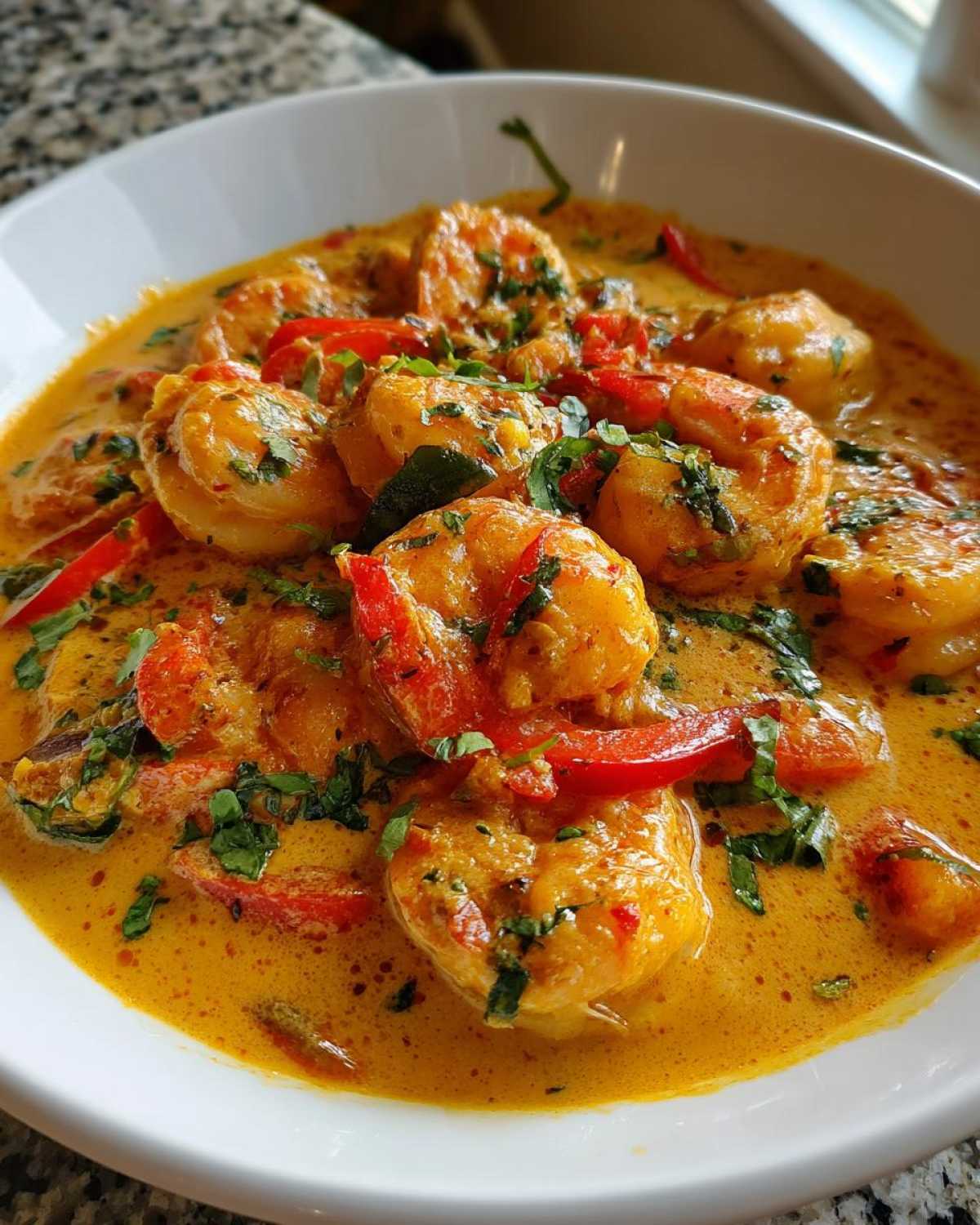 Thai Coconut Shrimp Curry - detail 4
