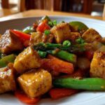 Tofu Stir-Fry with Peanut Sauce