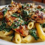 Tuscan Garlic Chicken with Spinach