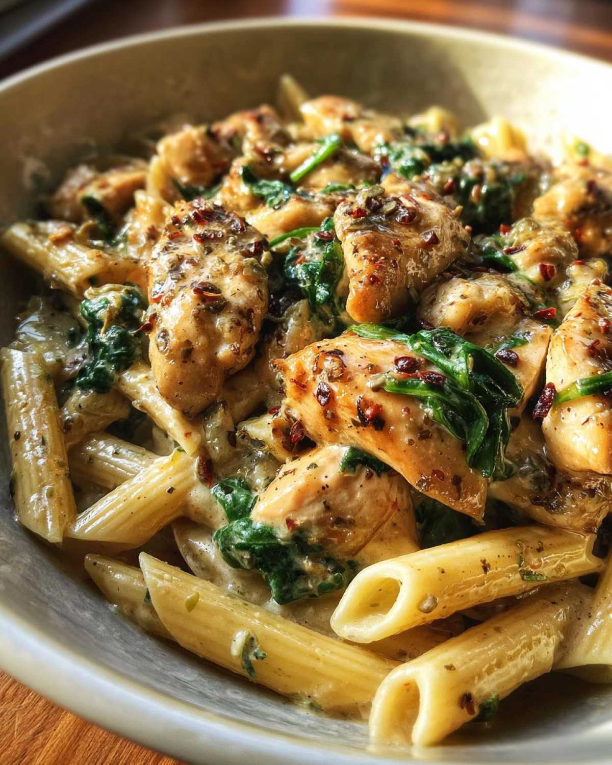 Tuscan Garlic Chicken with Spinach - detail 4