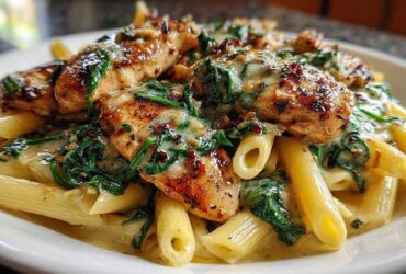 Tuscan Garlic Chicken with Spinach