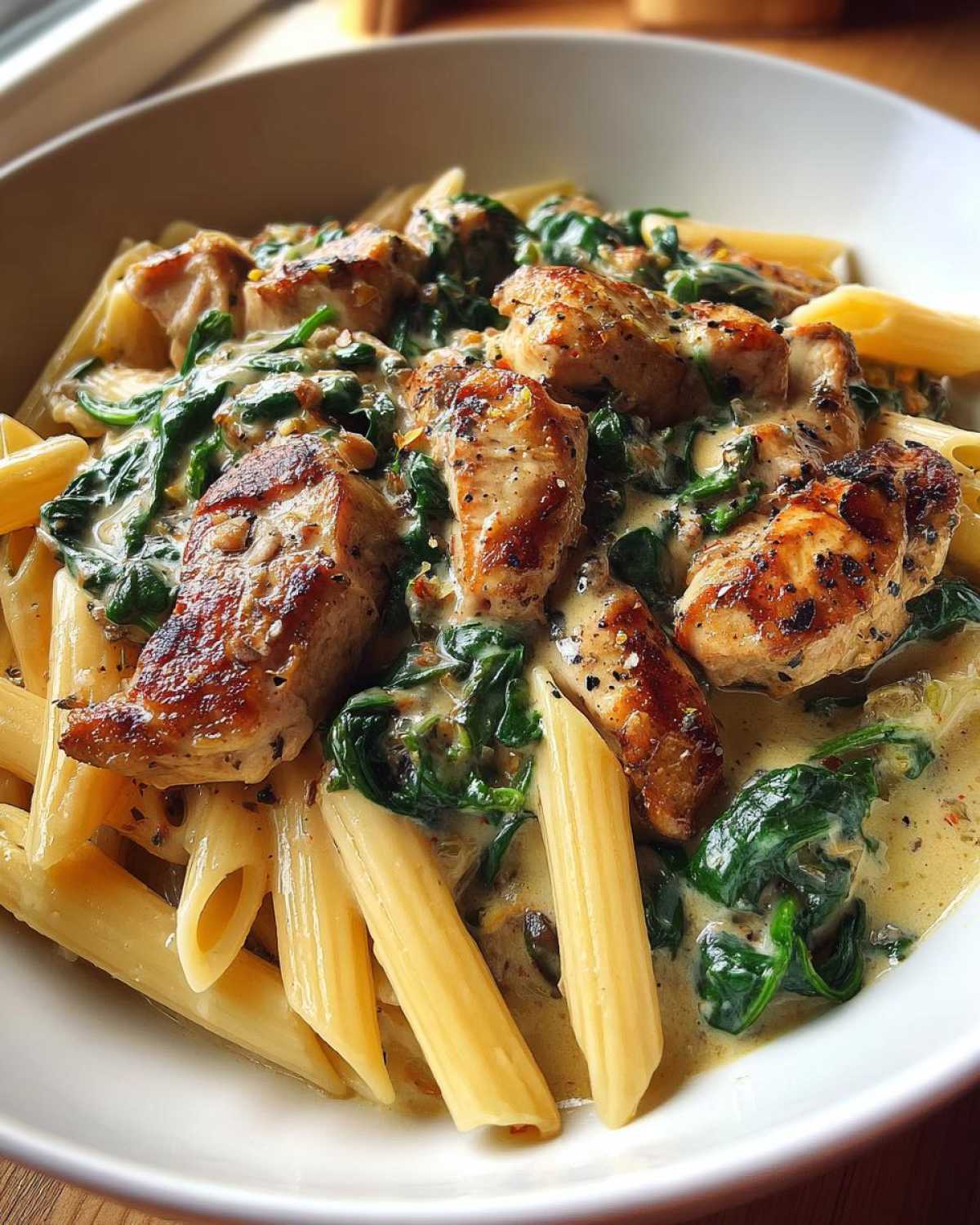 Tuscan Garlic Chicken with Spinach - detail 1