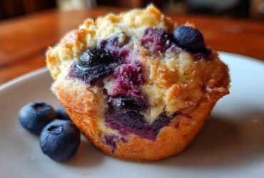 Vegan blueberry muffins