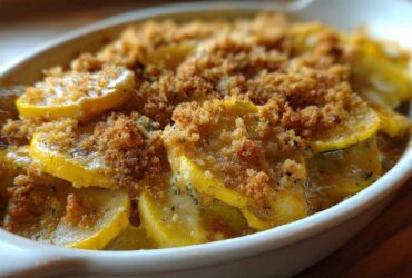 Vegan squash casserole