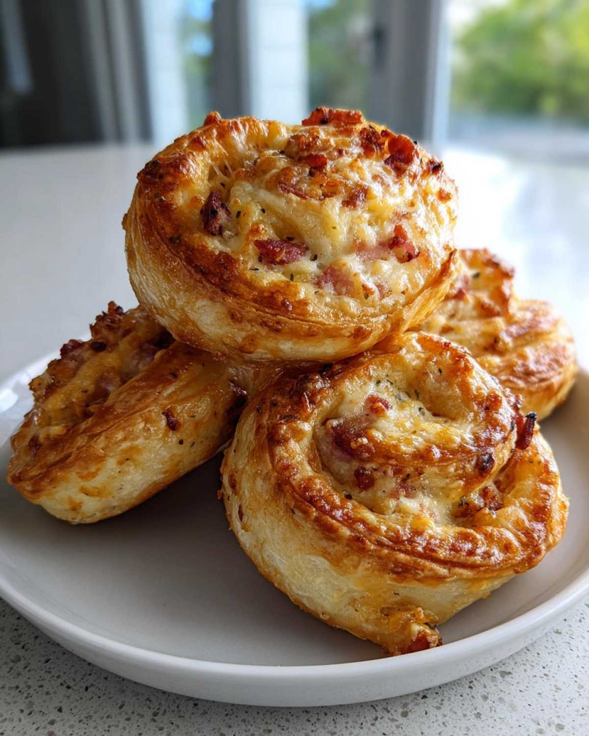 Bacon Cheddar Ranch Pinwheels - detail 1