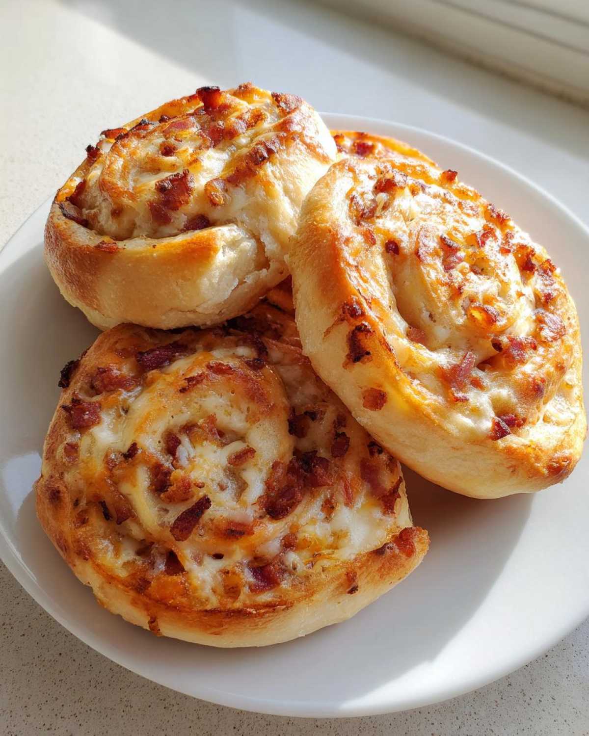 Bacon Cheddar Ranch Pinwheels - detail 3