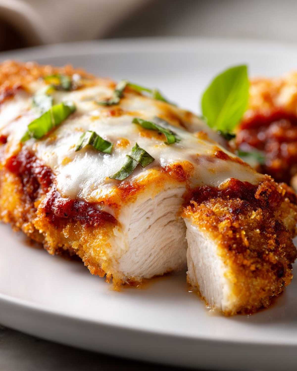 Baked Chicken Parmesan - detail 1