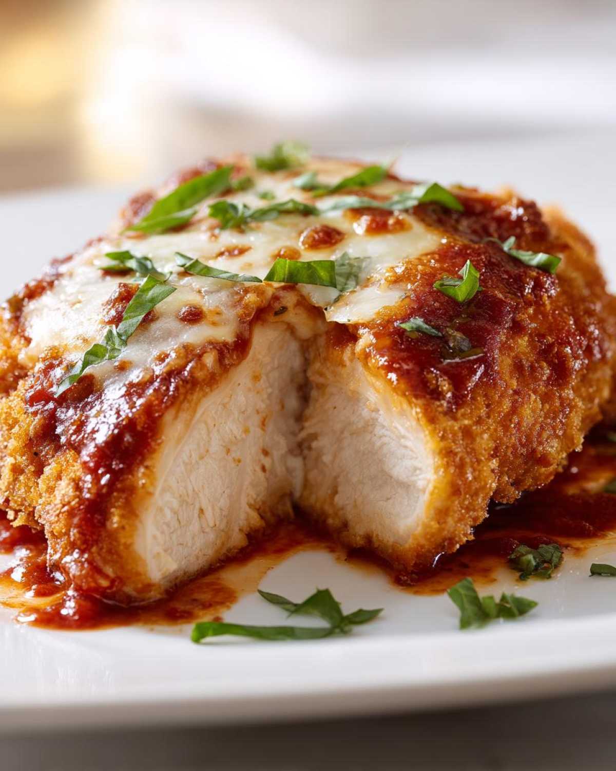 Baked Chicken Parmesan - detail 2