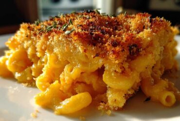 Baked Mac and Cheese with Breadcrumbs