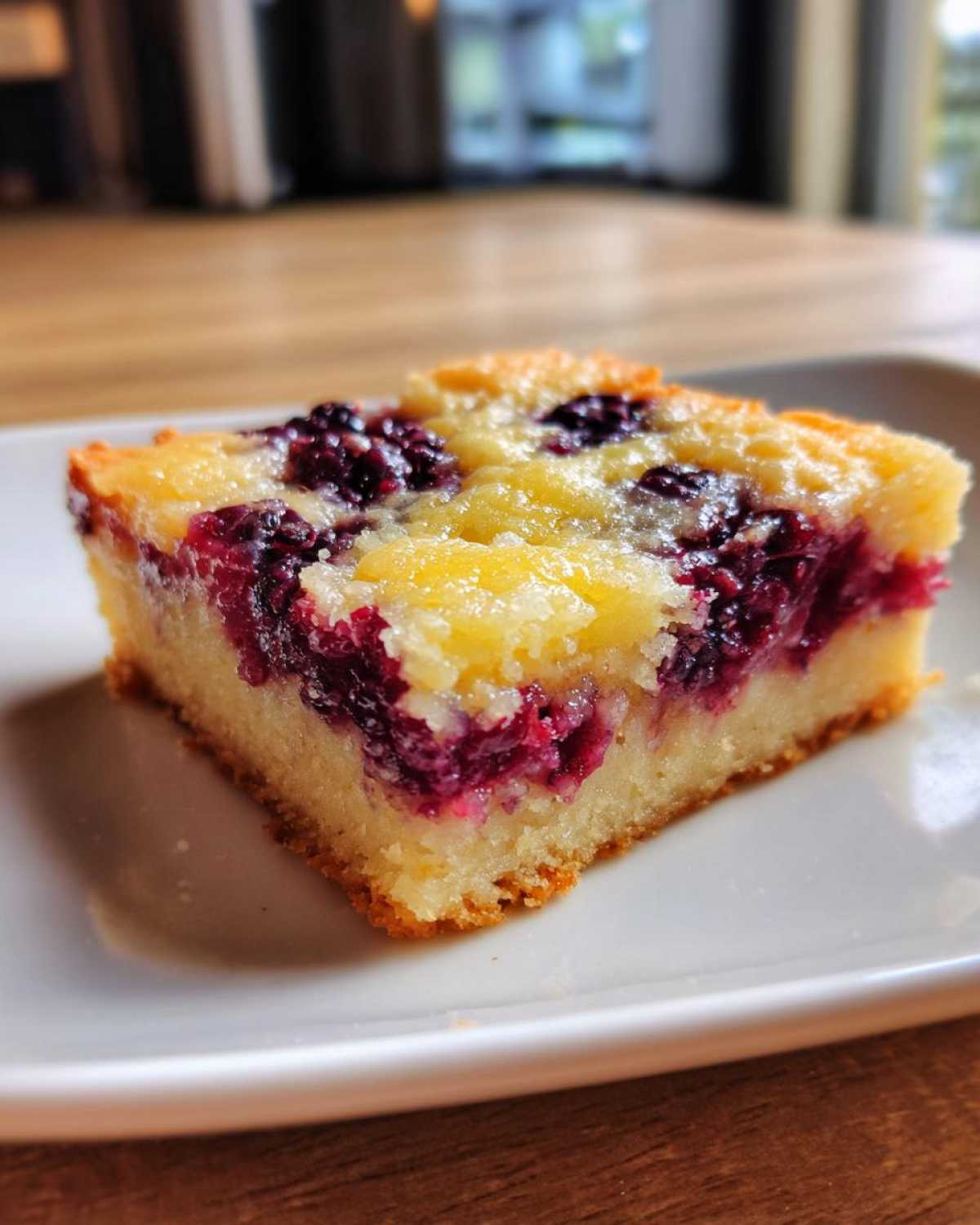 Blackberry Lemon Bars - detail 1