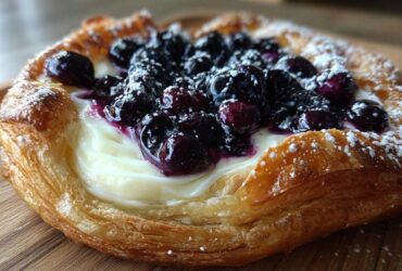 Blueberry Cream Cheese Danish