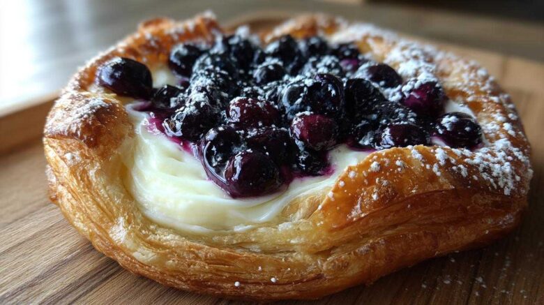 Blueberry Cream Cheese Danish