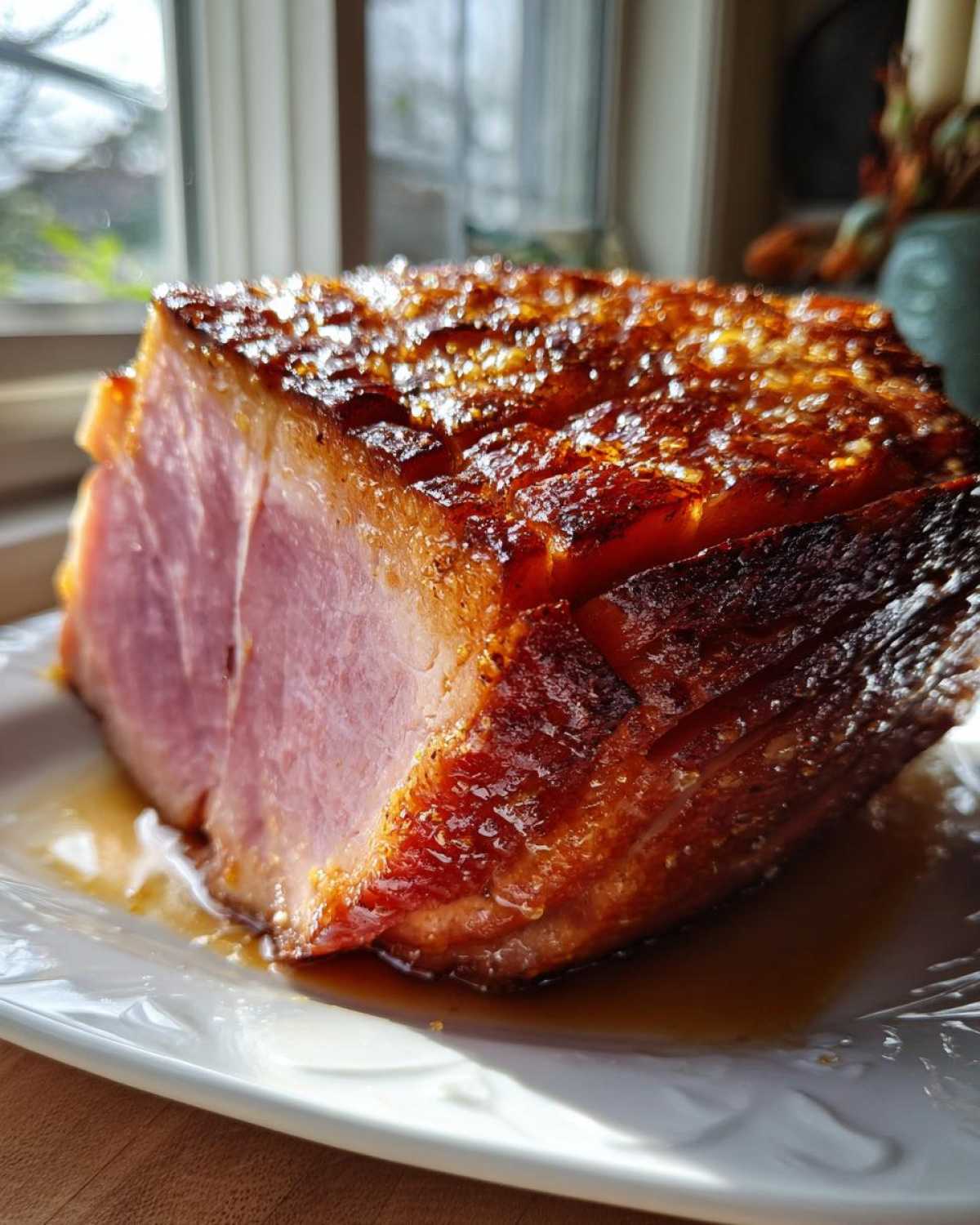 Brown Sugar Glazed Ham - detail 3