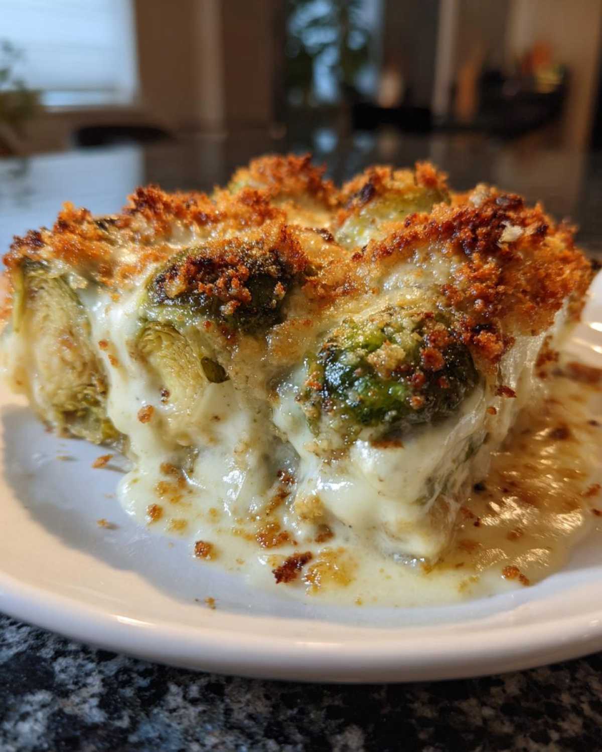 Brussels Sprouts Gratin - detail 2