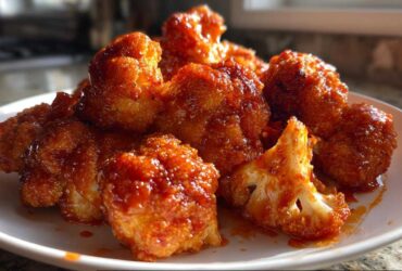 Buffalo Cauliflower Bites