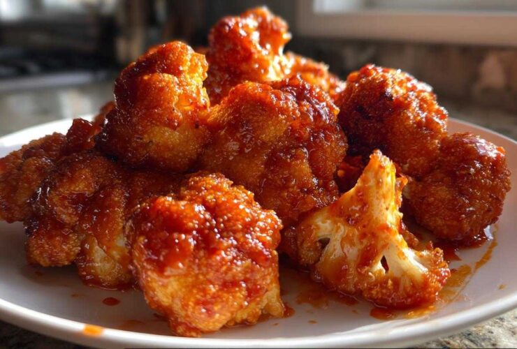 Buffalo Cauliflower Bites