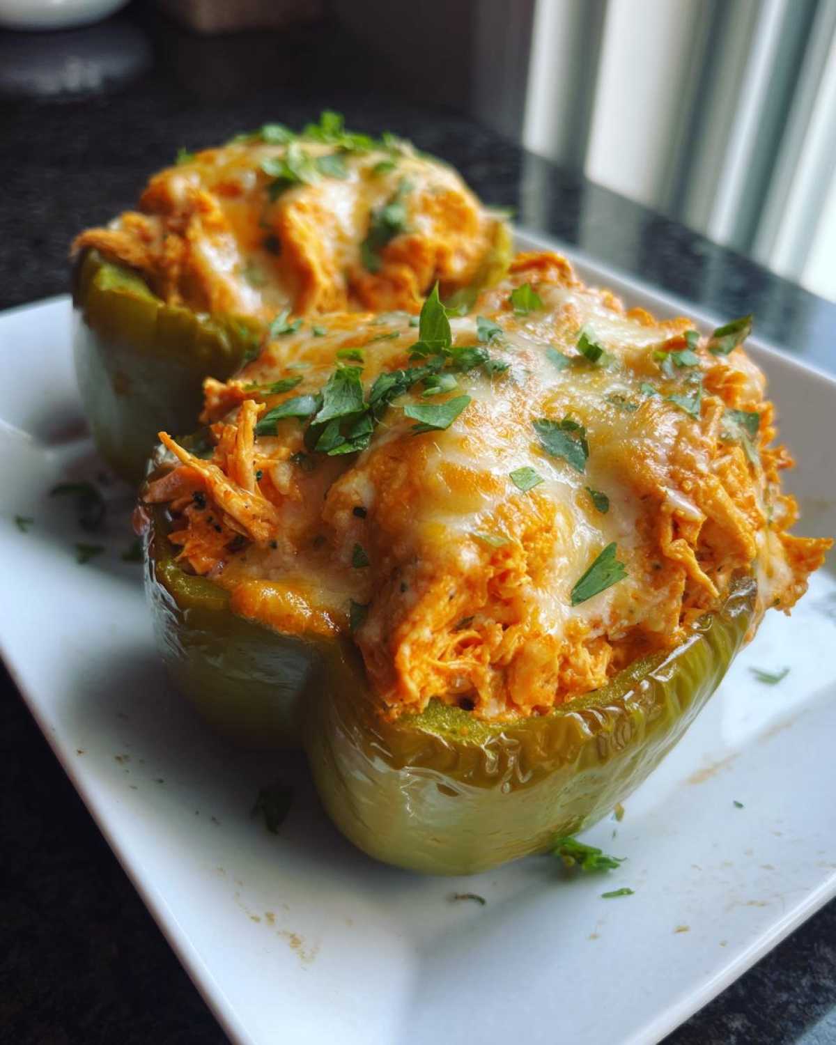 Buffalo Chicken Stuffed Peppers - detail 2