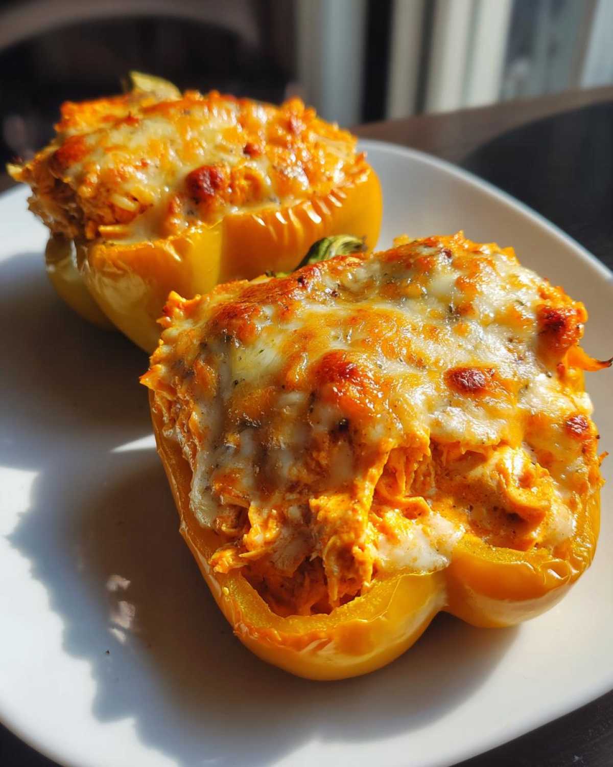 Buffalo Chicken Stuffed Peppers - detail 3