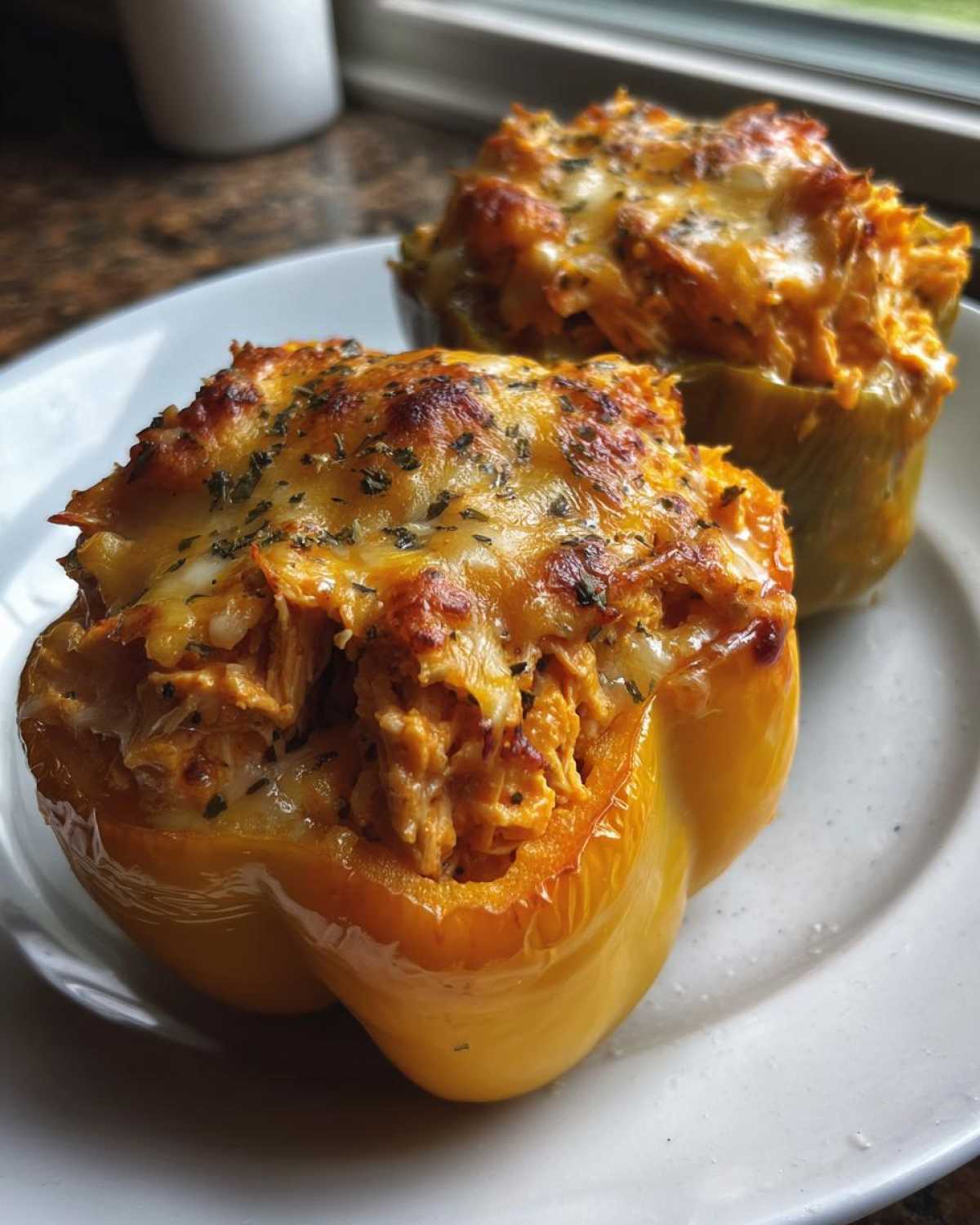 Buffalo Chicken Stuffed Peppers - detail 4
