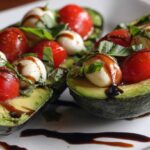 Caprese Stuffed Avocados