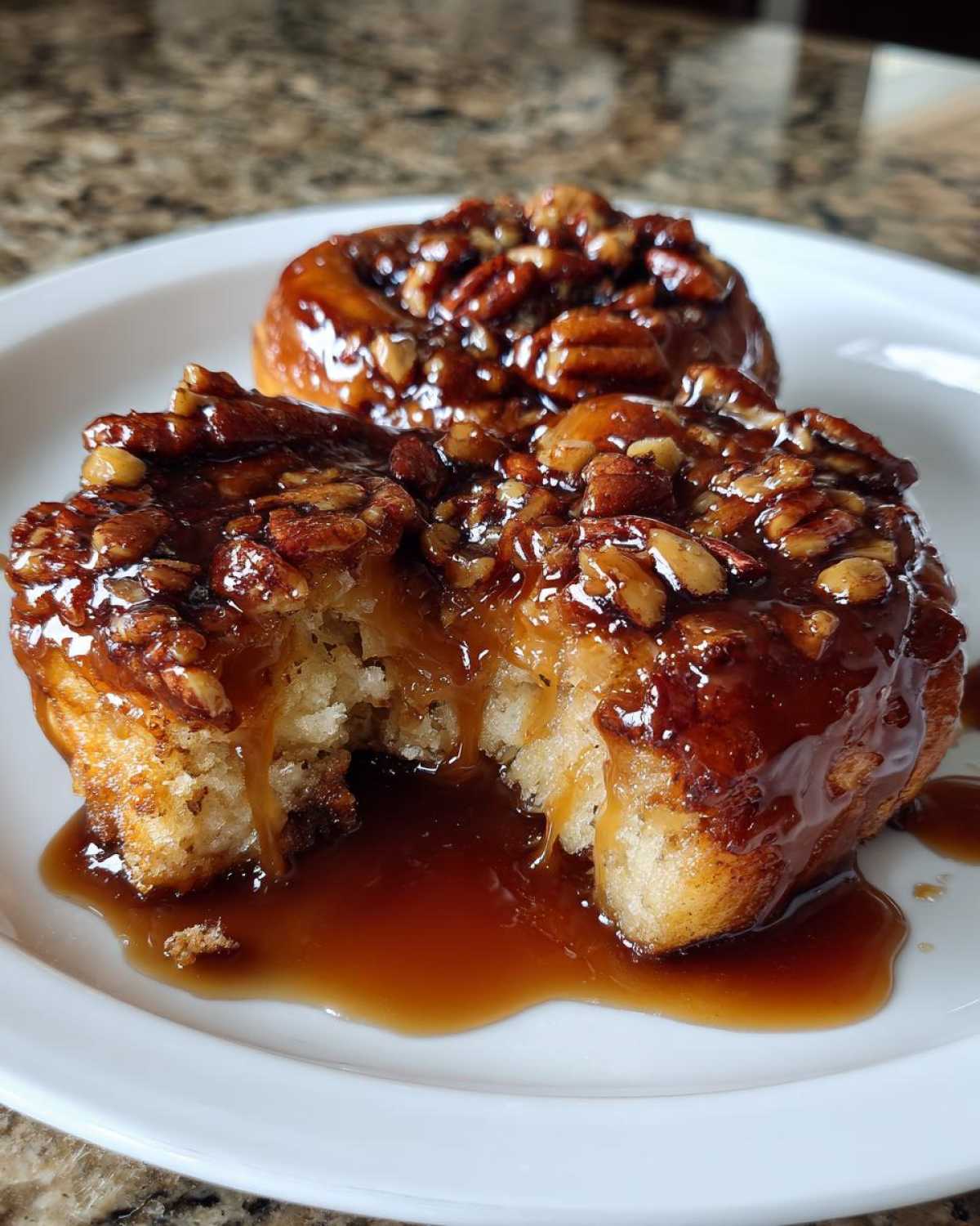 Caramel Pecan Sticky Buns - detail 1