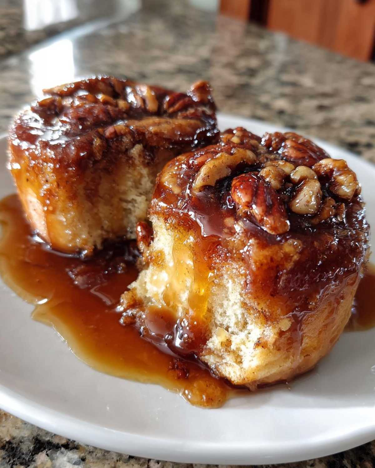 Caramel Pecan Sticky Buns - detail 2