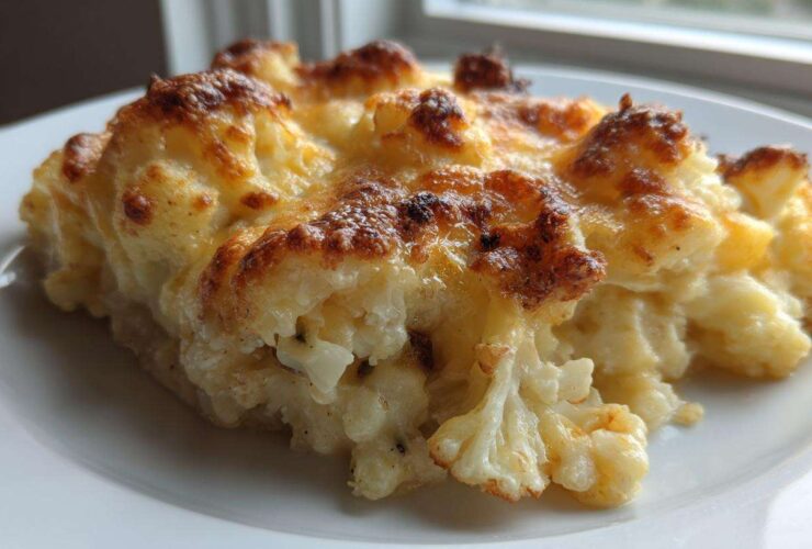 Cheesy Cauliflower Bake