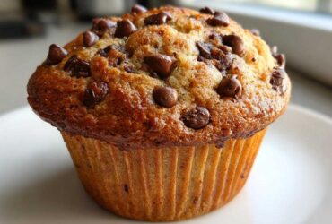 Chocolate Chip Banana Muffins