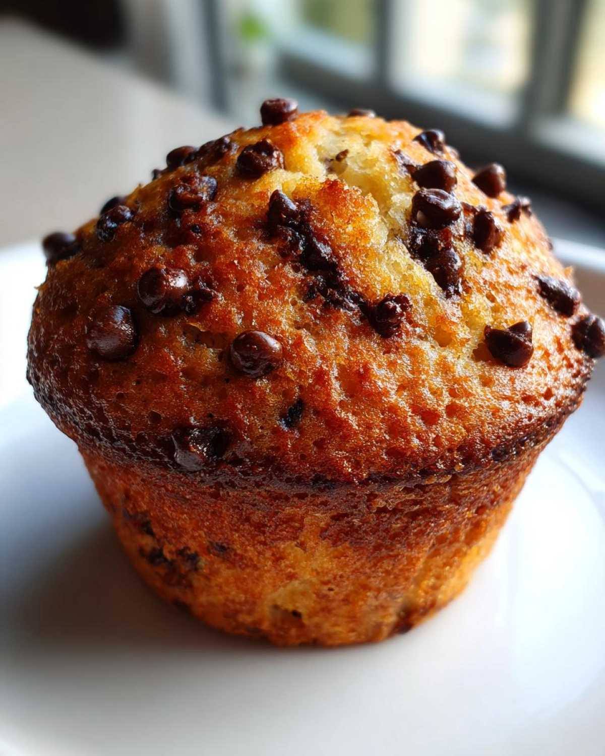 Chocolate Chip Banana Muffins - detail 4