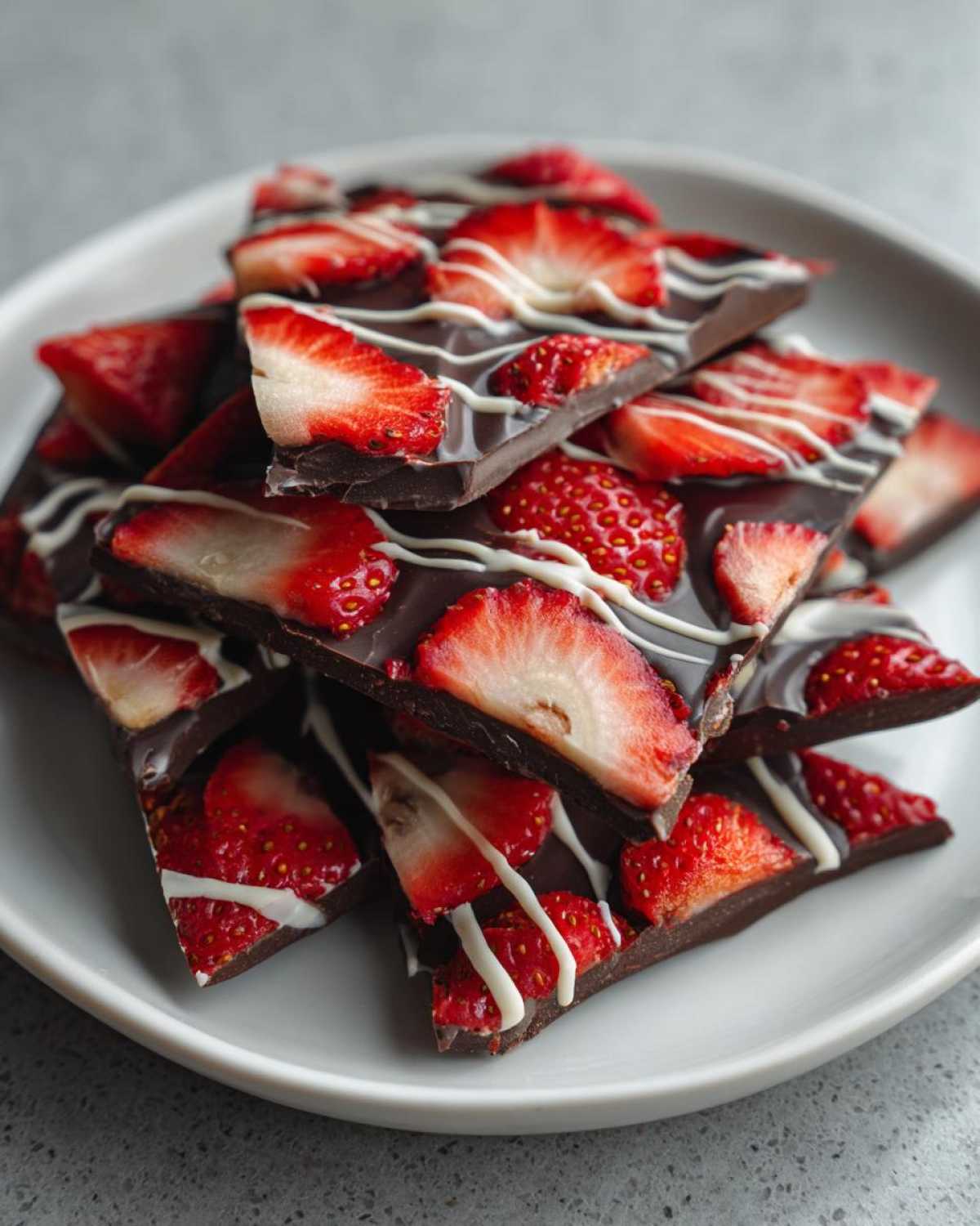 Chocolate Covered Strawberry Bark - detail 4