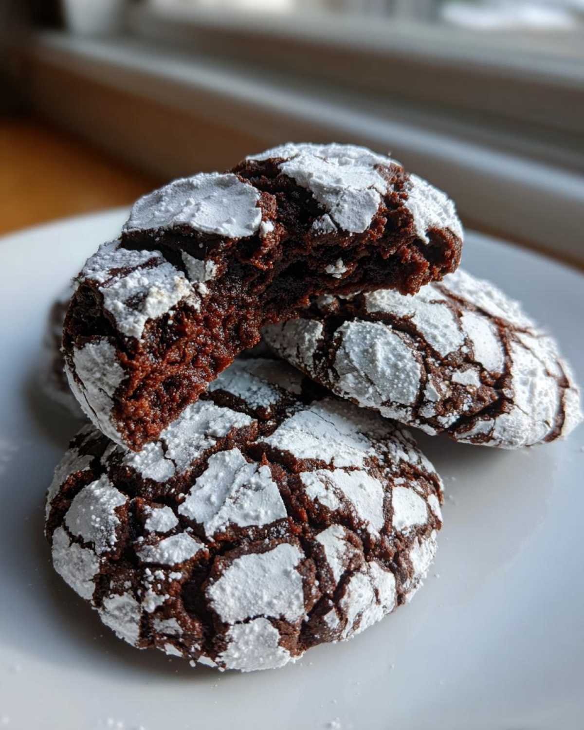 Chocolate Crinkle Cookies - detail 1