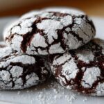 Chocolate Crinkle Cookies