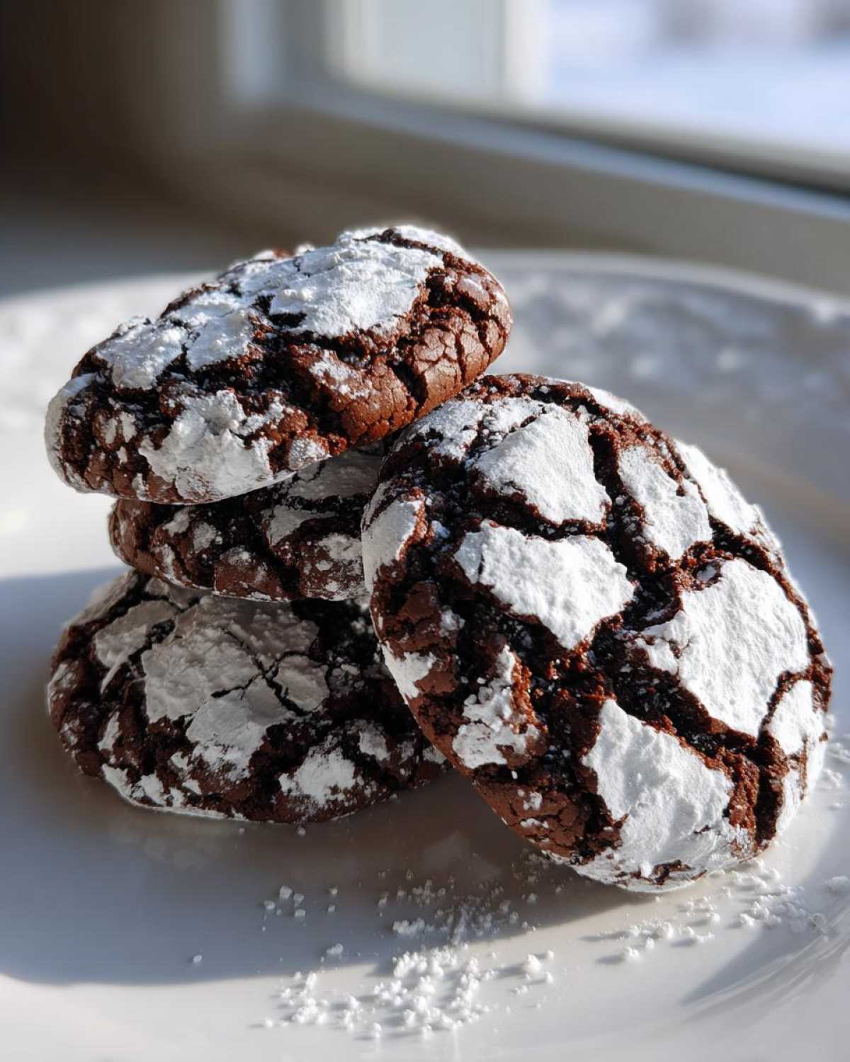 Chocolate Crinkle Cookies - detail 2