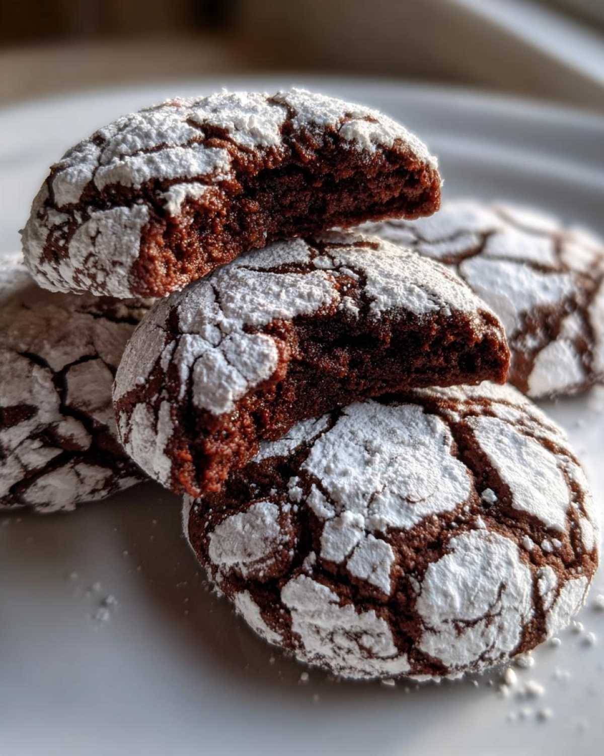 Chocolate Crinkle Cookies - detail 3