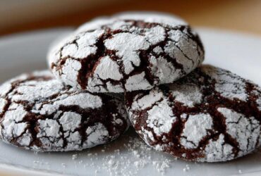 Chocolate Crinkle Cookies