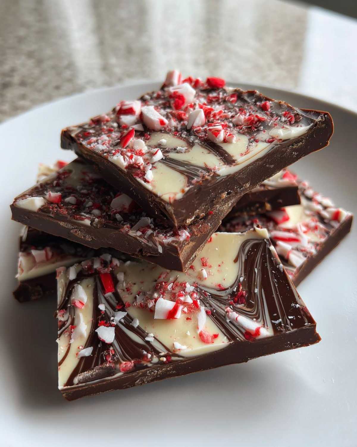 Chocolate Peppermint Bark - detail 1