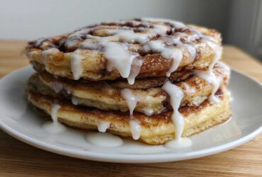 Cinnamon Roll Pancakes